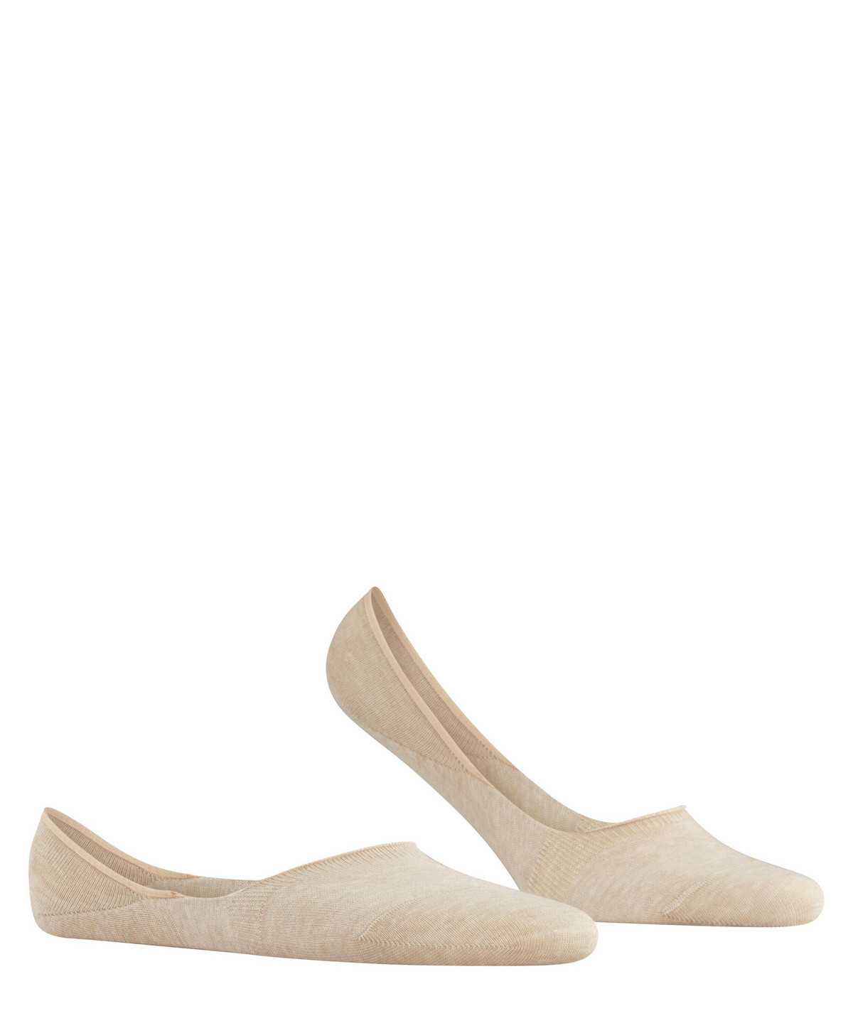 Falke Step Medium Cut Invisibles No Show Socks Heren Beige | NQJ-584127