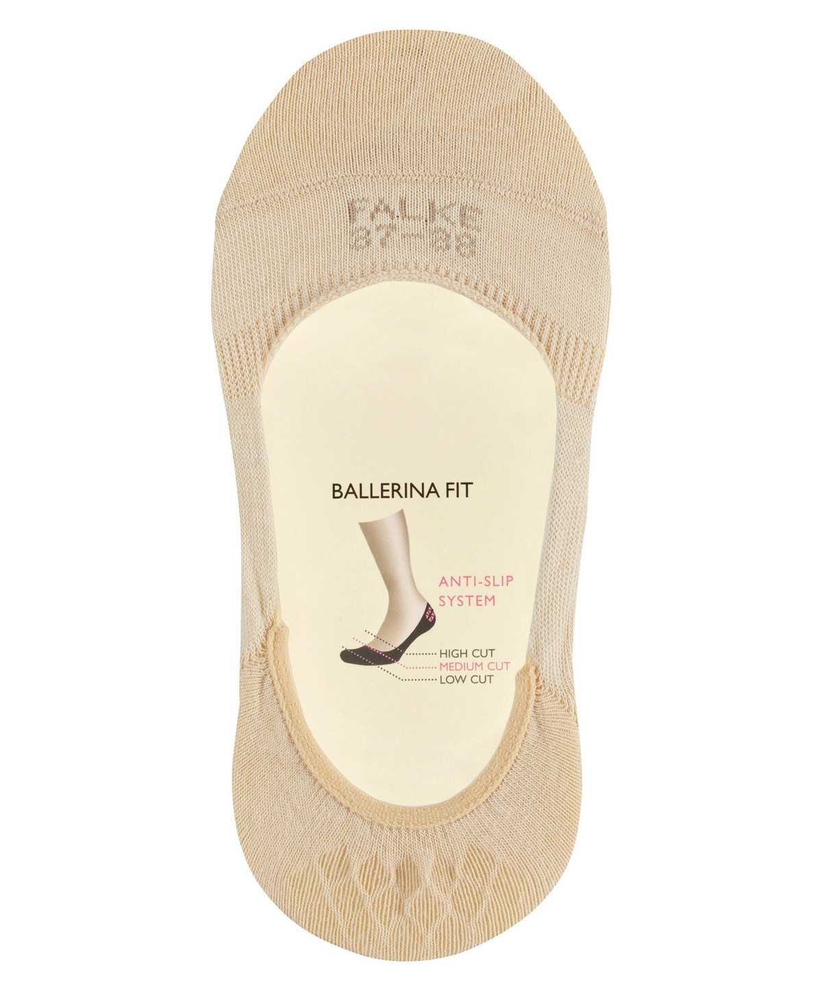 Falke Step Medium Cut Invisibles No Show Socks Dames Beige | WSR-675149