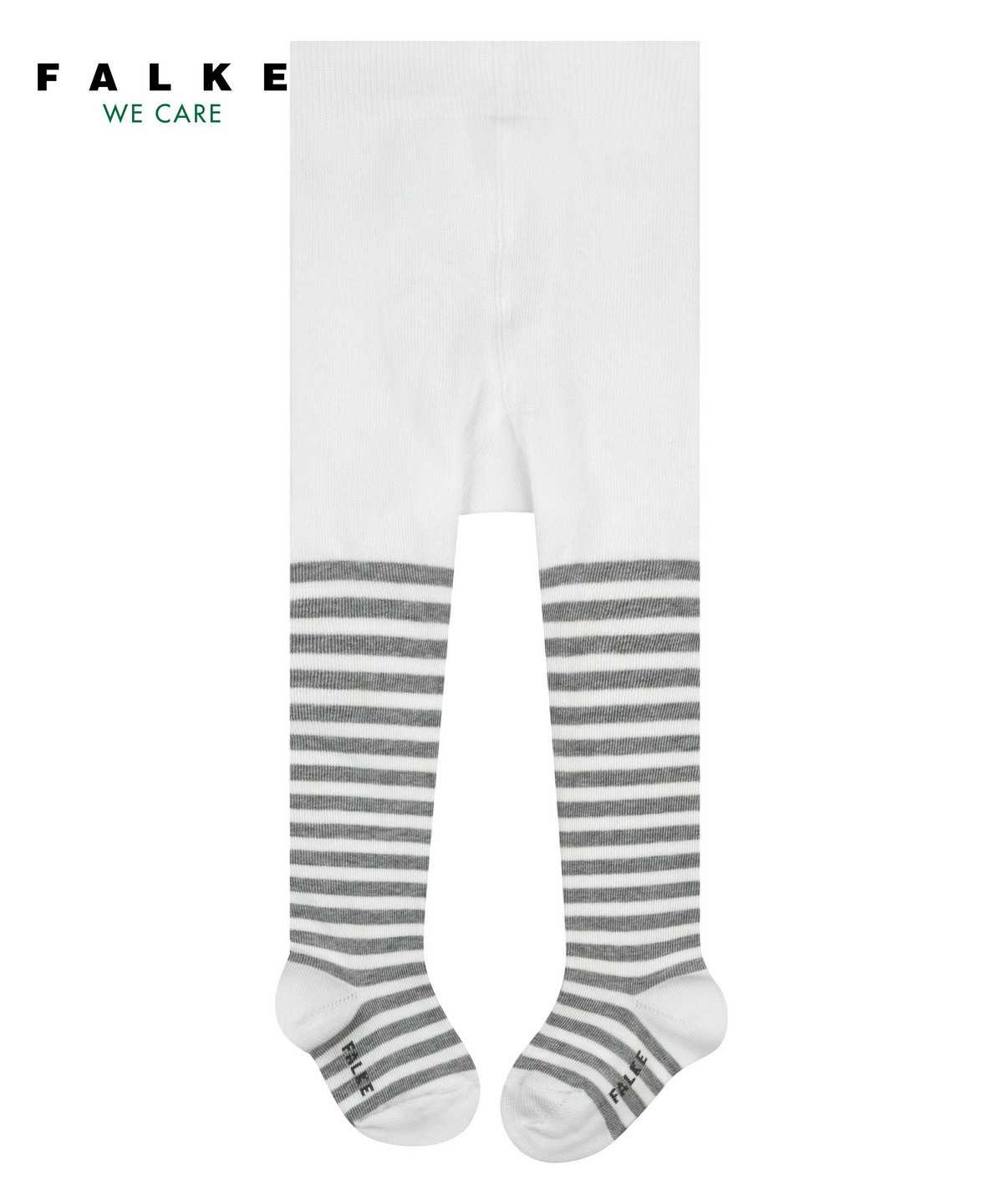 Falke Stripe Tights Tights Baby Wit | XEL-972405