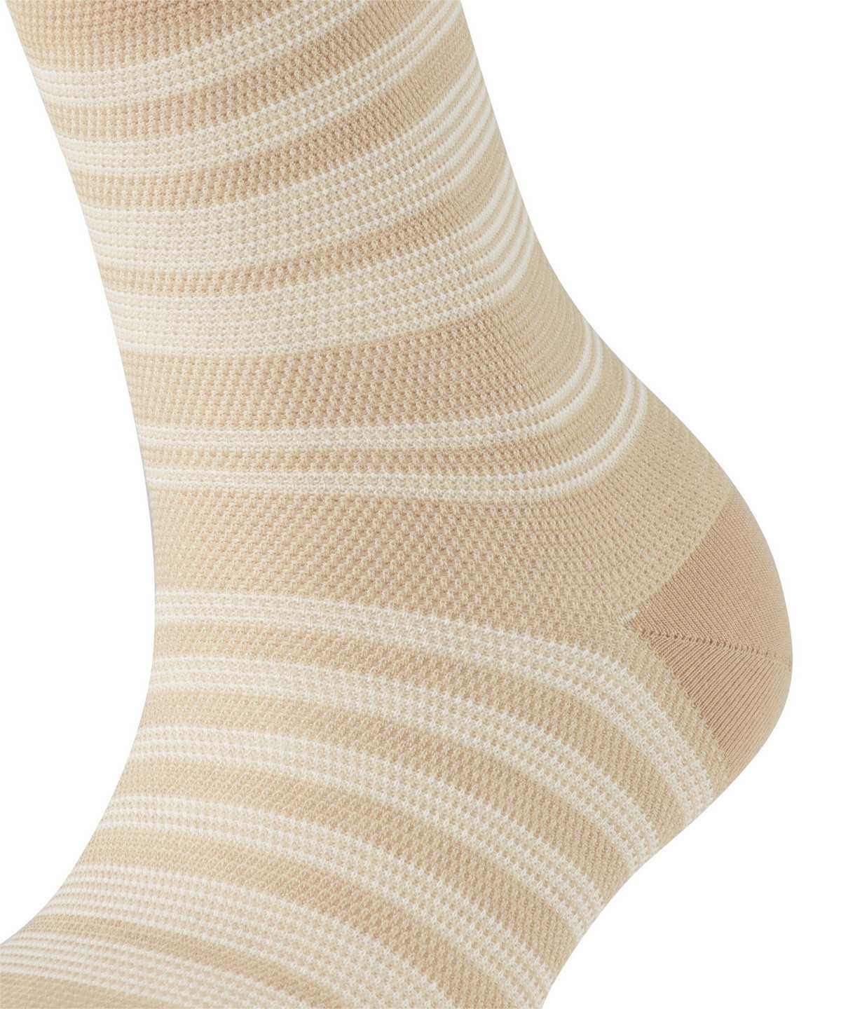 Falke Sunset Stripe Socks Sokken Dames Beige | CAY-931507