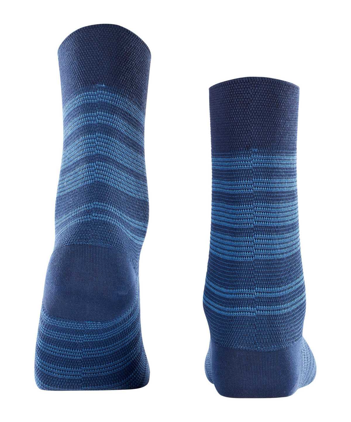 Falke Sunset Stripe Socks Sokken Dames Blauw | LIB-105964