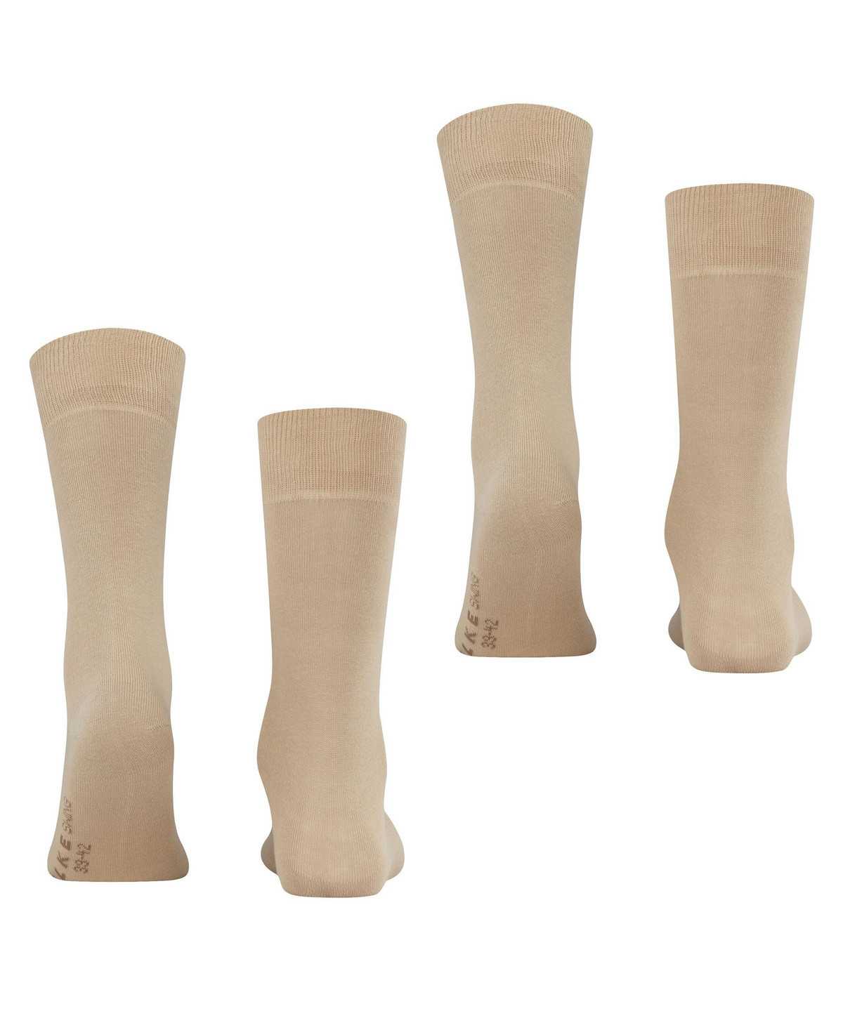 Falke Swing 2-Pack Socks Sokken Heren Beige | ITB-957842