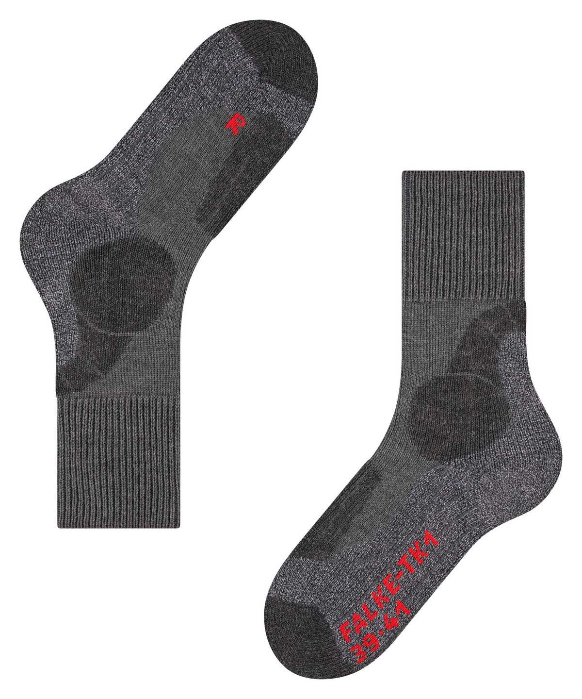 Falke TK1 Adventure Trekking Socks Sports Socks Dames Grijs | UNR-032571