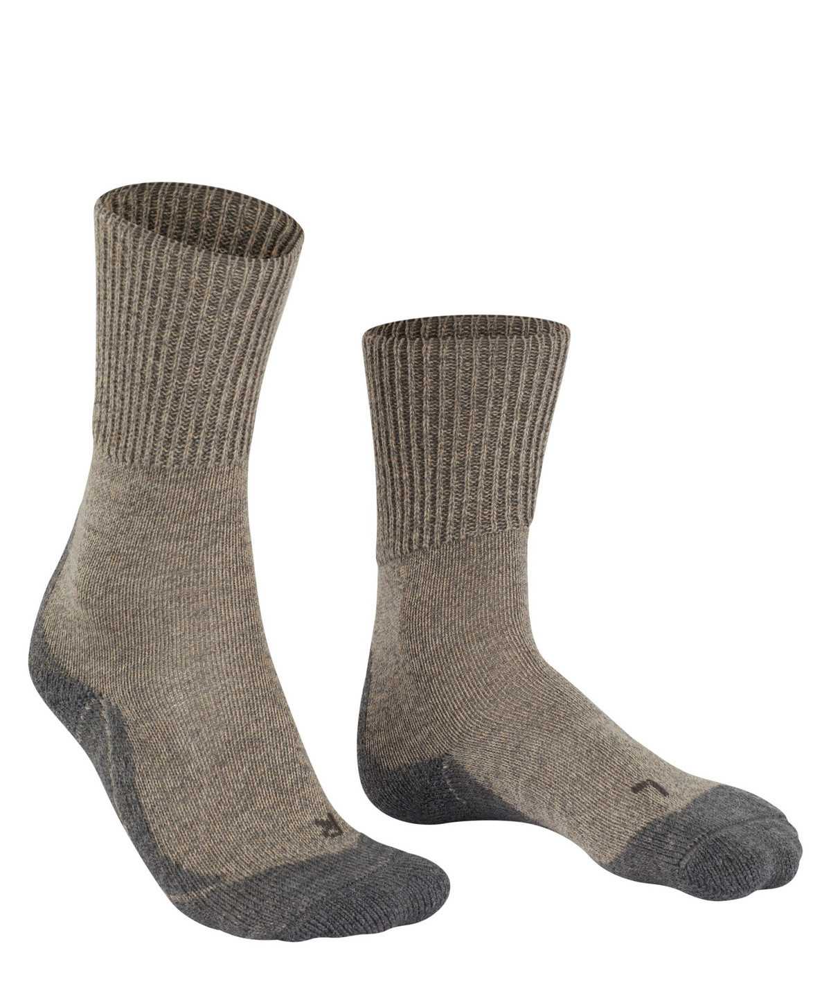 Falke TK1 Adventure Wool Trekking Socks Sokken Heren Beige | BVX-479135