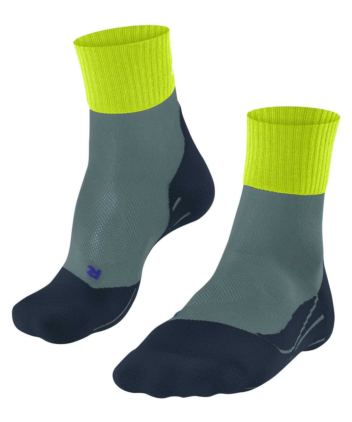 Falke TK2 Explore Cool Short Trekking Short sock Sokken Heren Grijs | SDL-836072