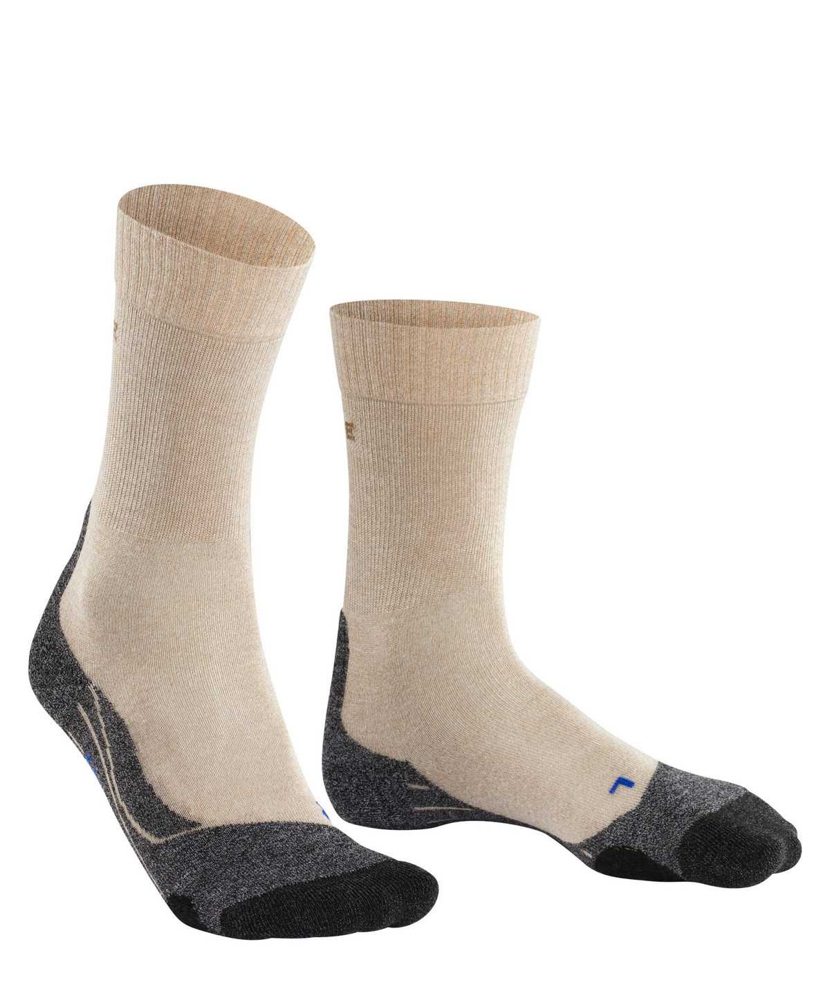 Falke TK2 Explore Cool Trekking Socks Sokken Heren Beige | UWF-065214