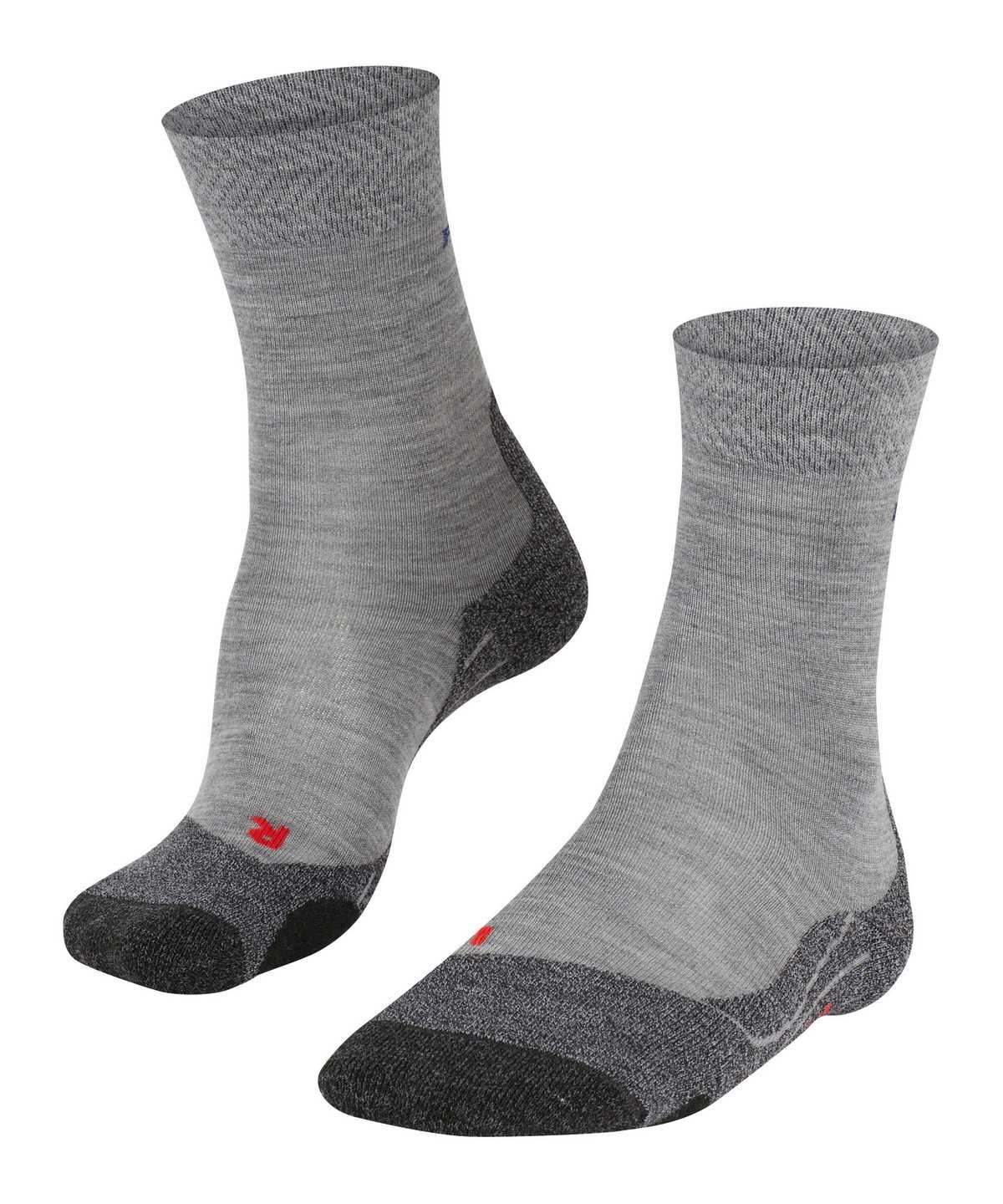 Falke TK2 Explore Melange Trekking Socks Sokken Heren Grijs | ELZ-413609