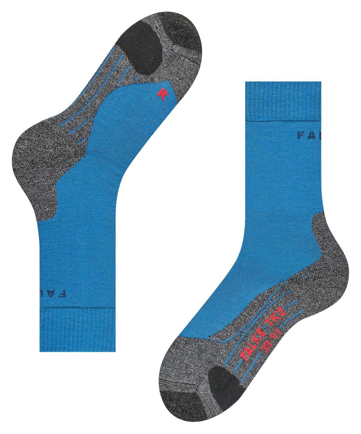 Falke TK2 Explore Trekking Socks Sokken Heren Blauw | GKT-530781