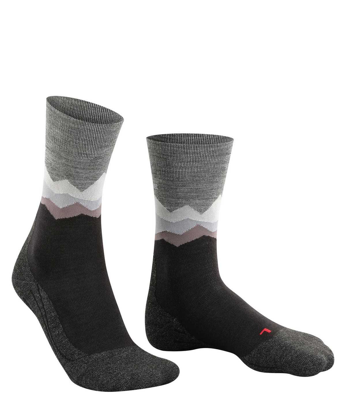 Falke TK2 Explore Trekking Socks Sokken Heren Zwart | THL-259486