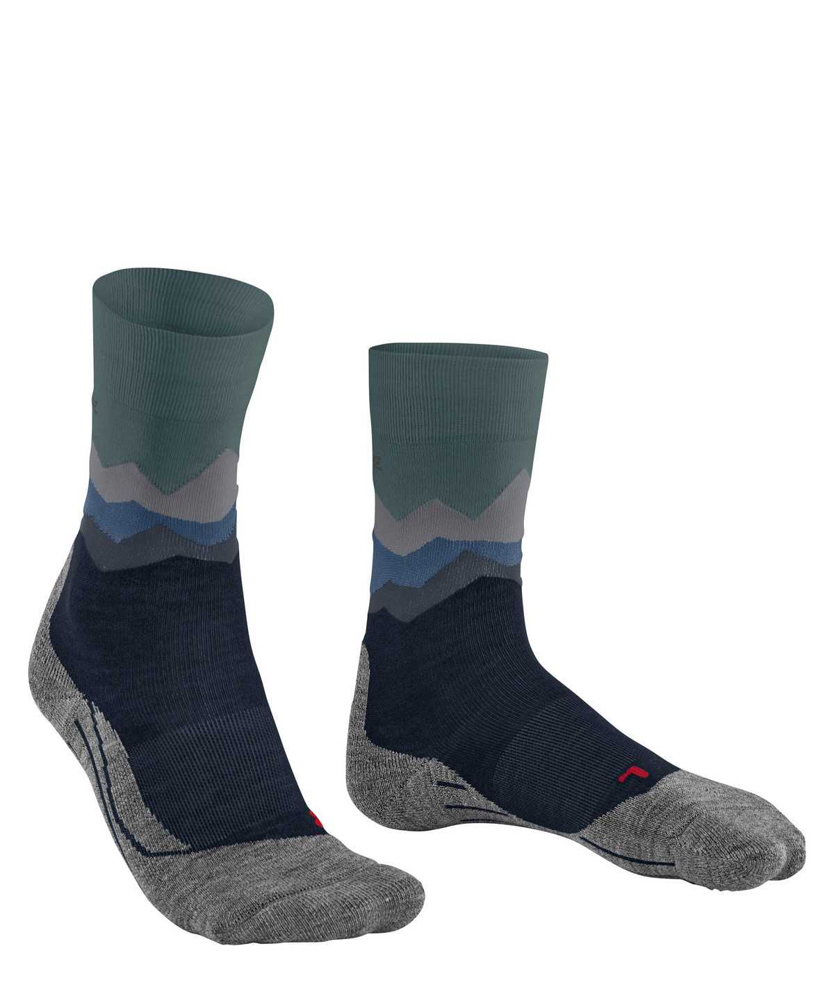 Falke TK2 Explore Trekking Socks Sokken Heren Blauw | YMK-487156