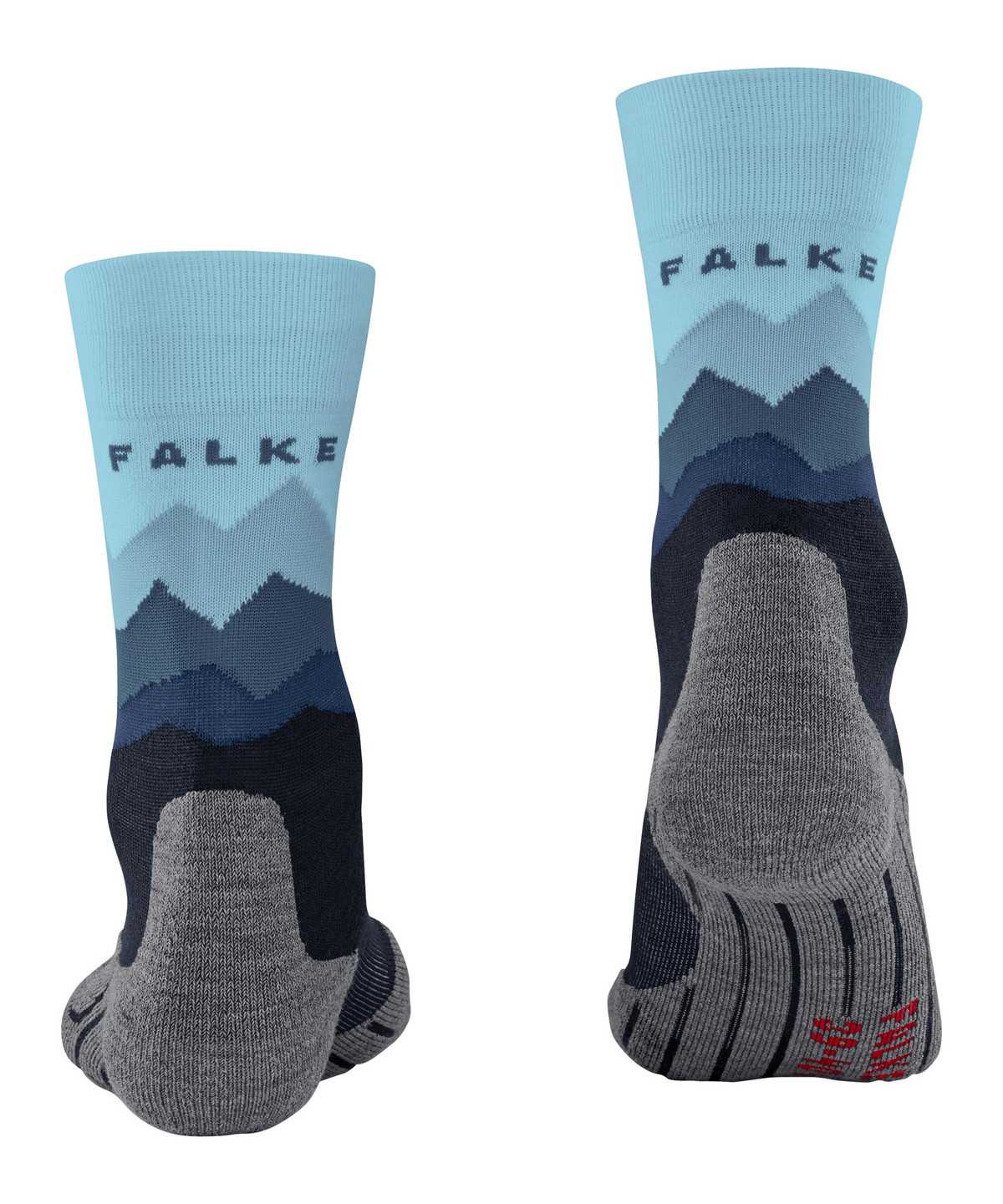 Falke TK2 Explore Trekking Socks Sports Socks Dames Blauw | UBN-024873