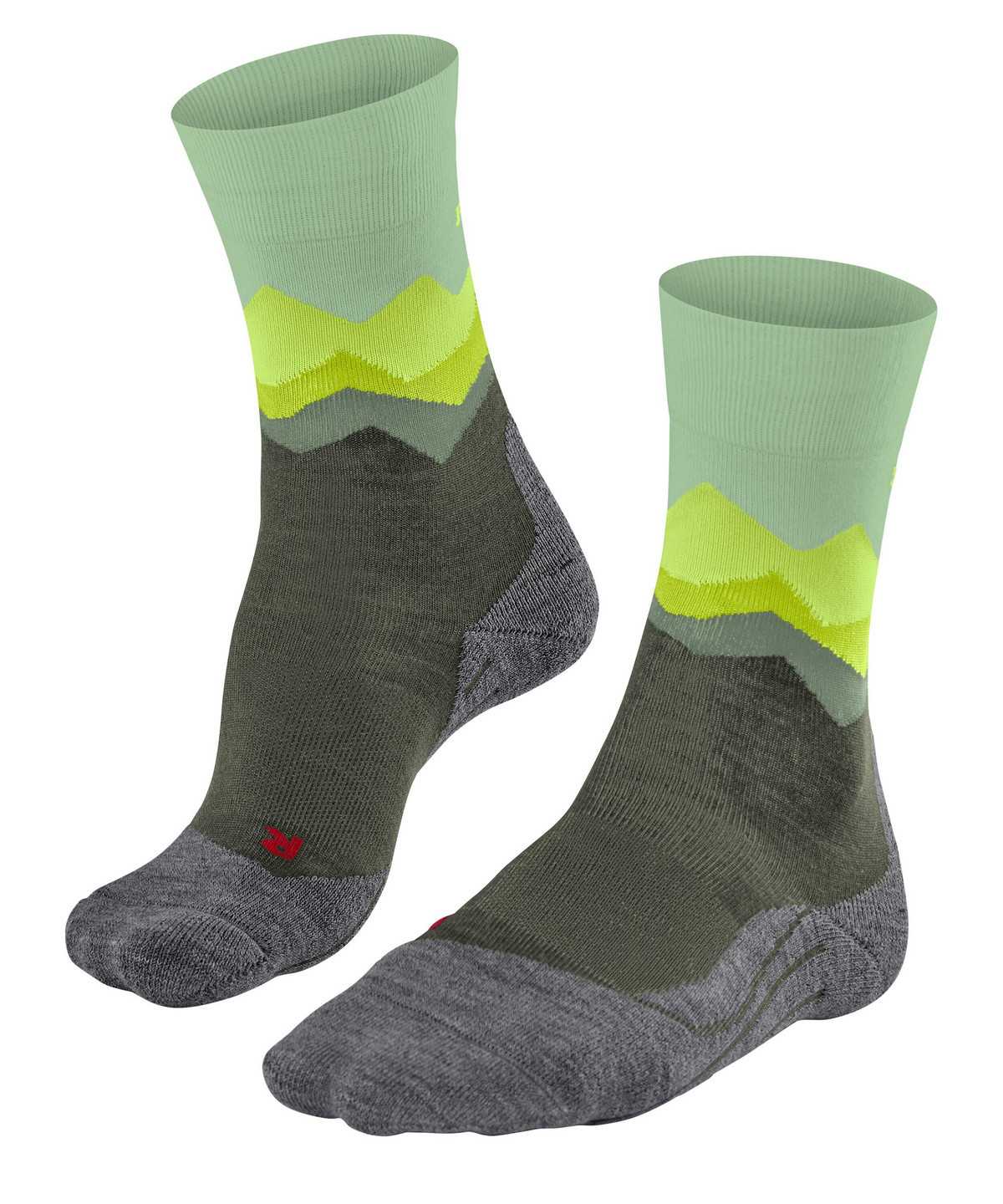 Falke TK2 Explore Trekking Socks Sports Socks Dames Groen | ZHX-781364