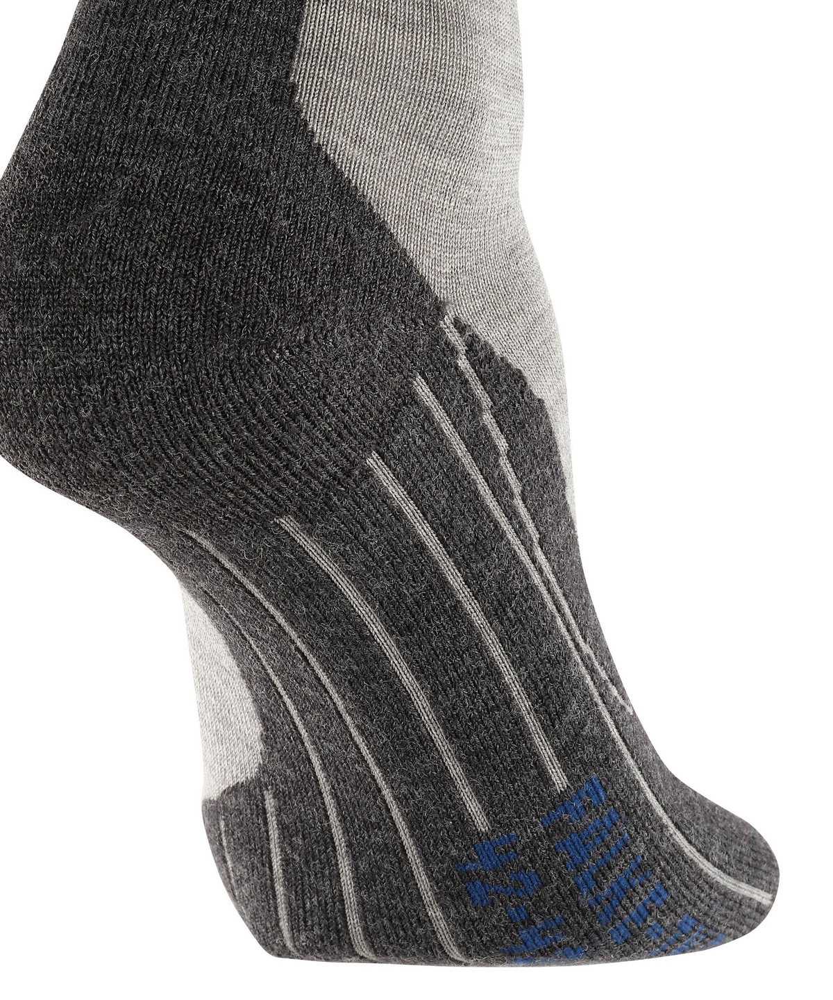 Falke TK2 Explore Wool Silk Trekking Socks Sokken Heren Grijs | SBY-380256