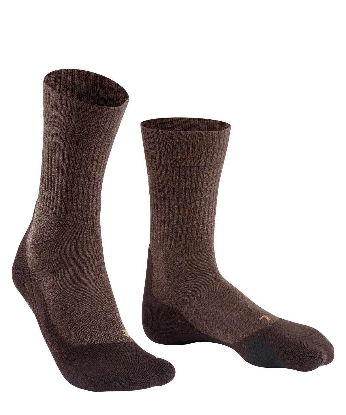 Falke TK2 Explore Wool Trekking Socks Sokken Heren Bruin | QOZ-841263