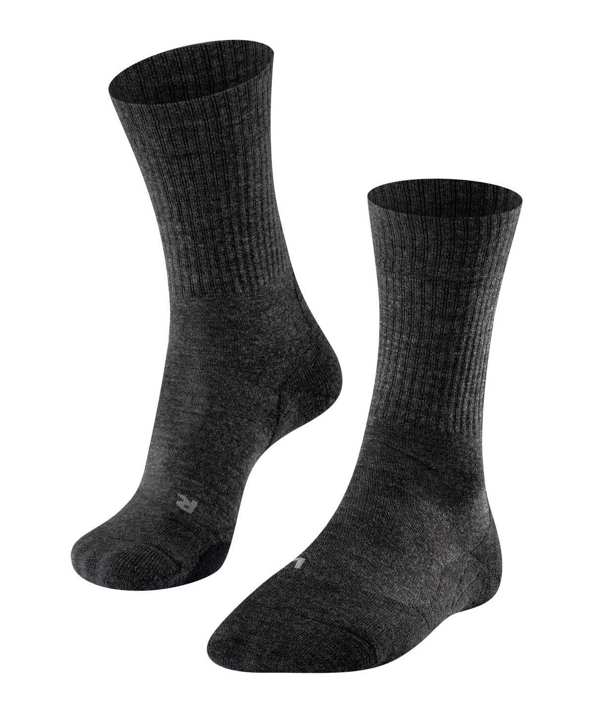 Falke TK2 Explore Wool Trekking Socks Sokken Heren Grijs | XRN-539018