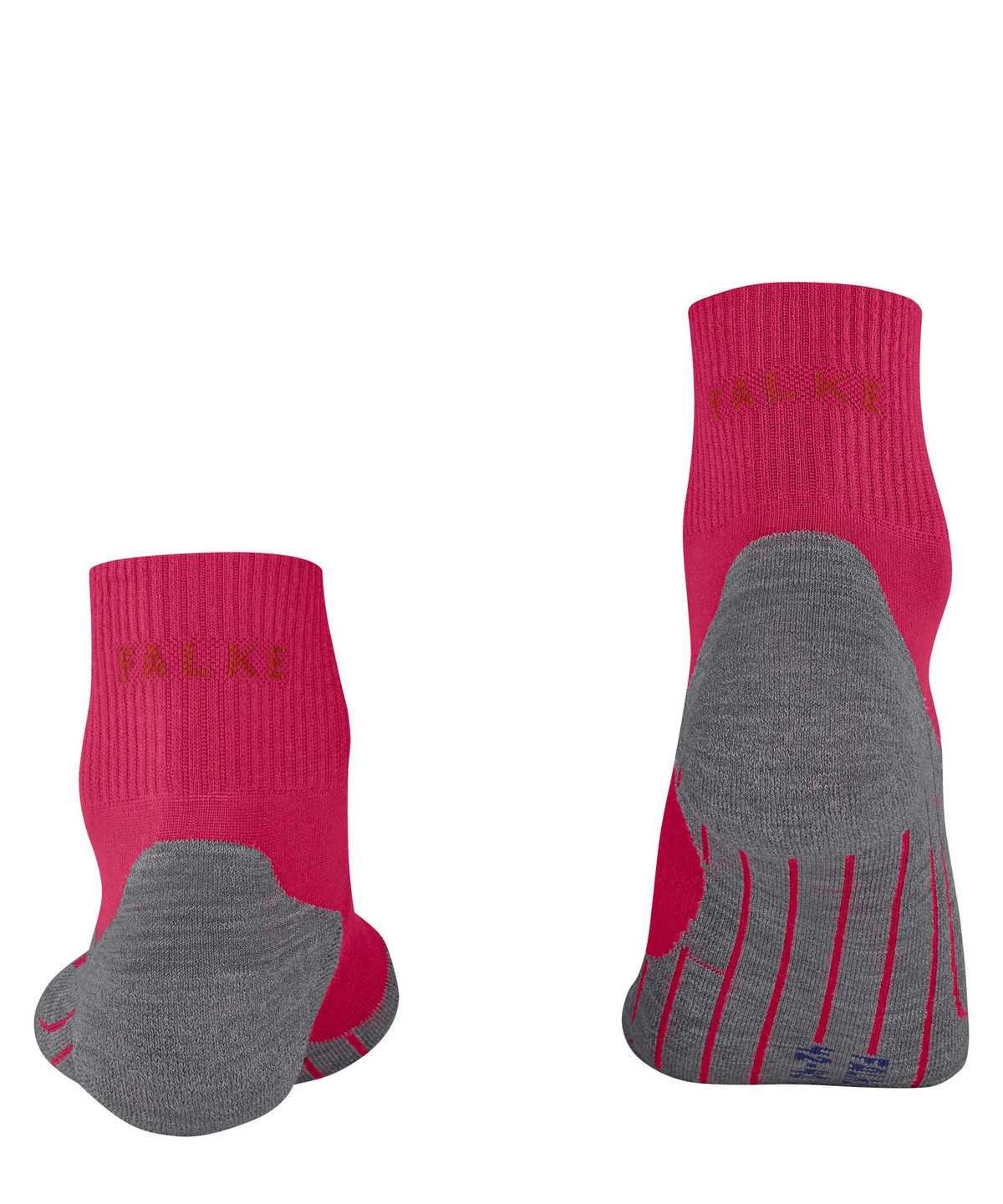 Falke TK5 Wander Cool Short Trekking Short sock Sports Socks Dames Rood | FNW-096158