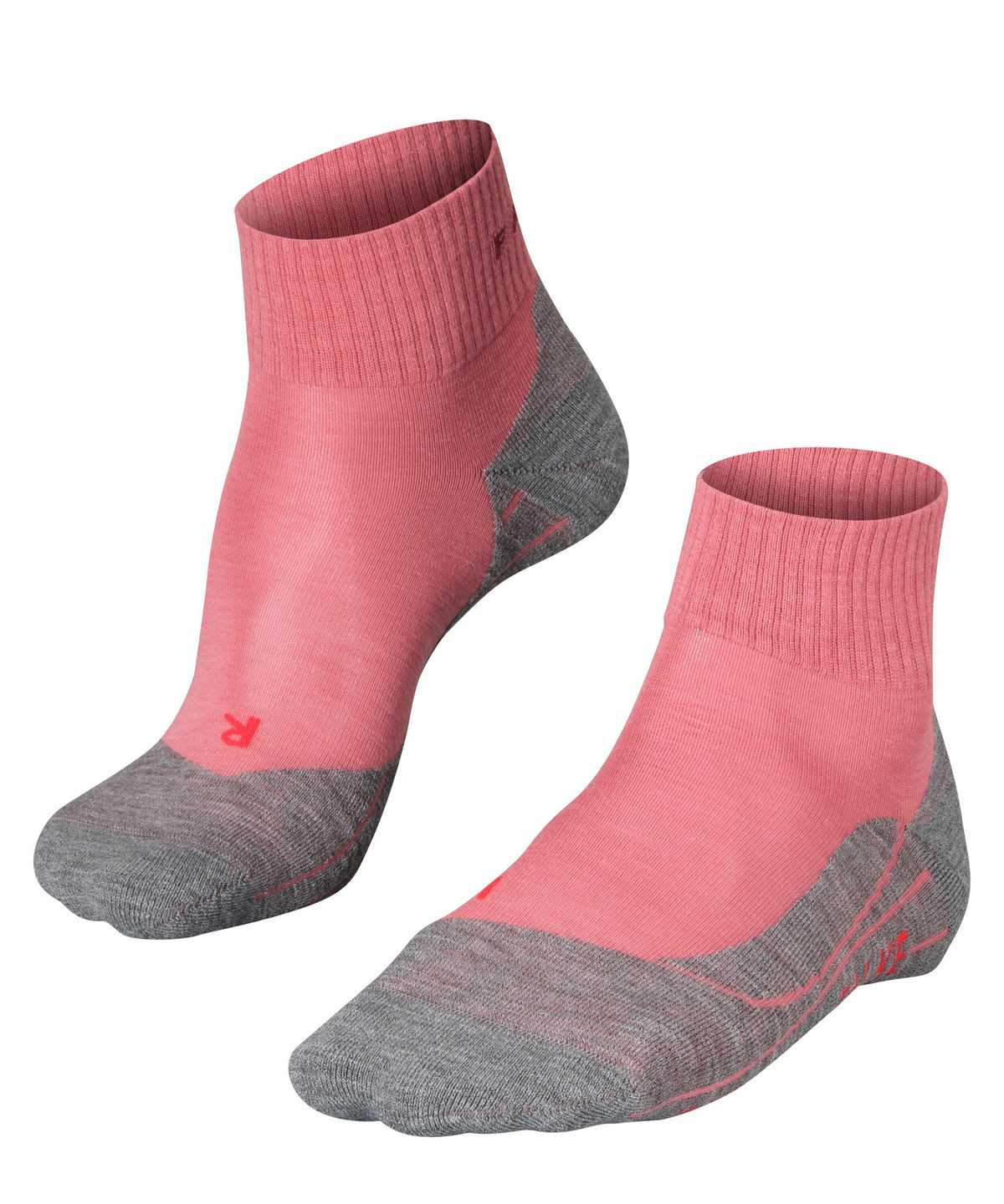 Falke TK5 Wander Short Trekking Short sock Sports Socks Dames Rood | QID-379621