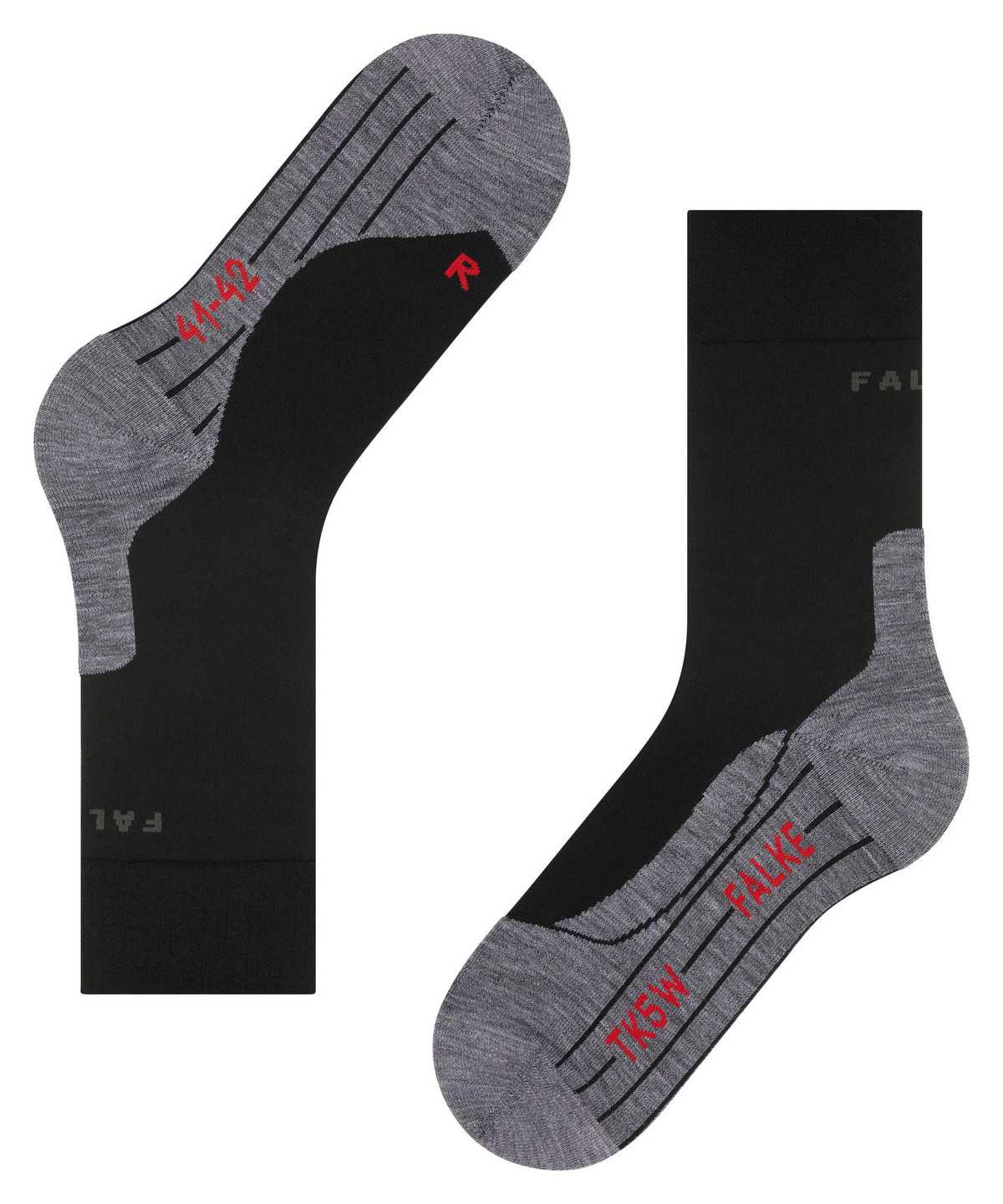 Falke TK5 Wander Trekking Socks Sports Socks Dames Zwart | ZPS-692387