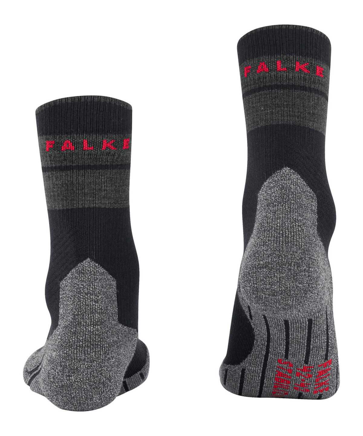 Falke TK Stabilizing Trekking Socks Sokken Heren Zwart | XJD-071692