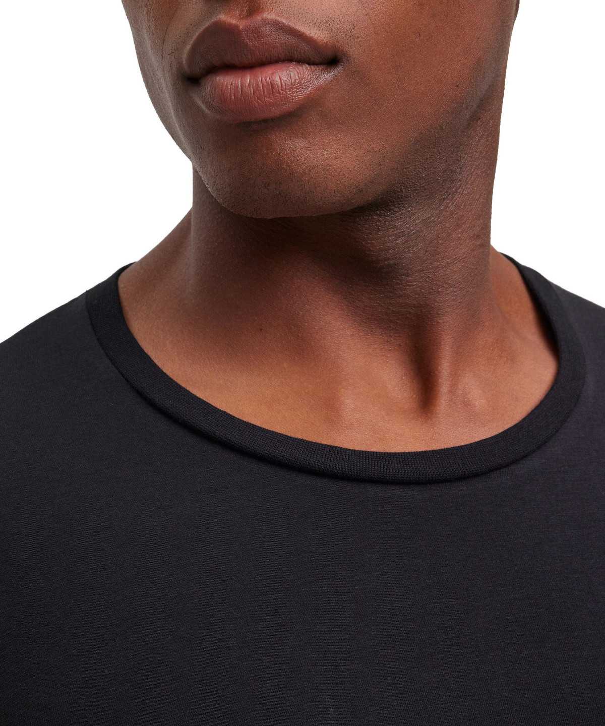 Falke T-Shirt Round-neck Daily Climate Control Overhemd Met Korte Mouwen Heren Zwart | YHL-054932