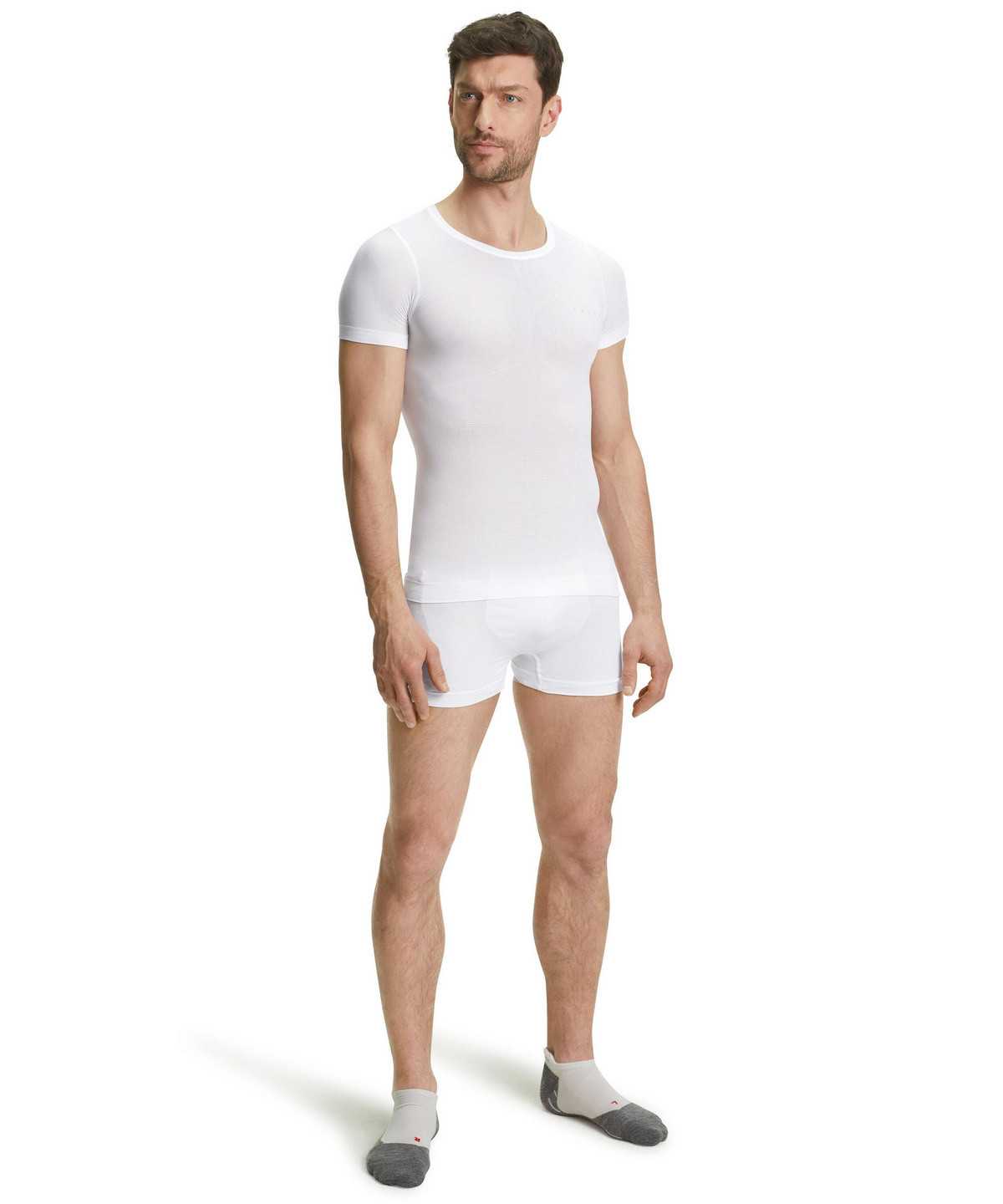 Falke T-Shirt Ultralight Cool Functional Underwear Heren Wit | PVS-950637