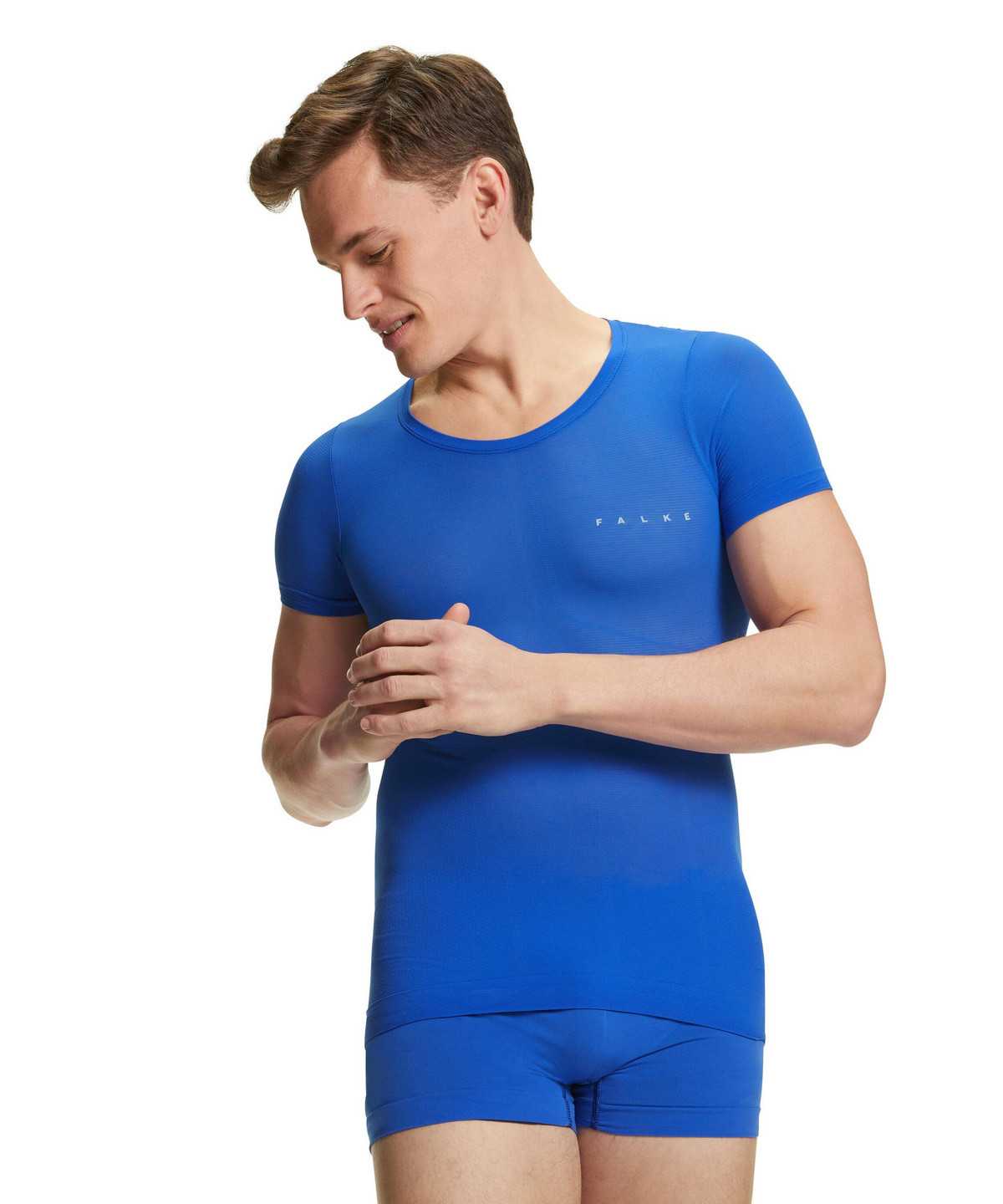 Falke T-Shirt Ultralight Cool Functional Underwear Heren Blauw | GPU-083624