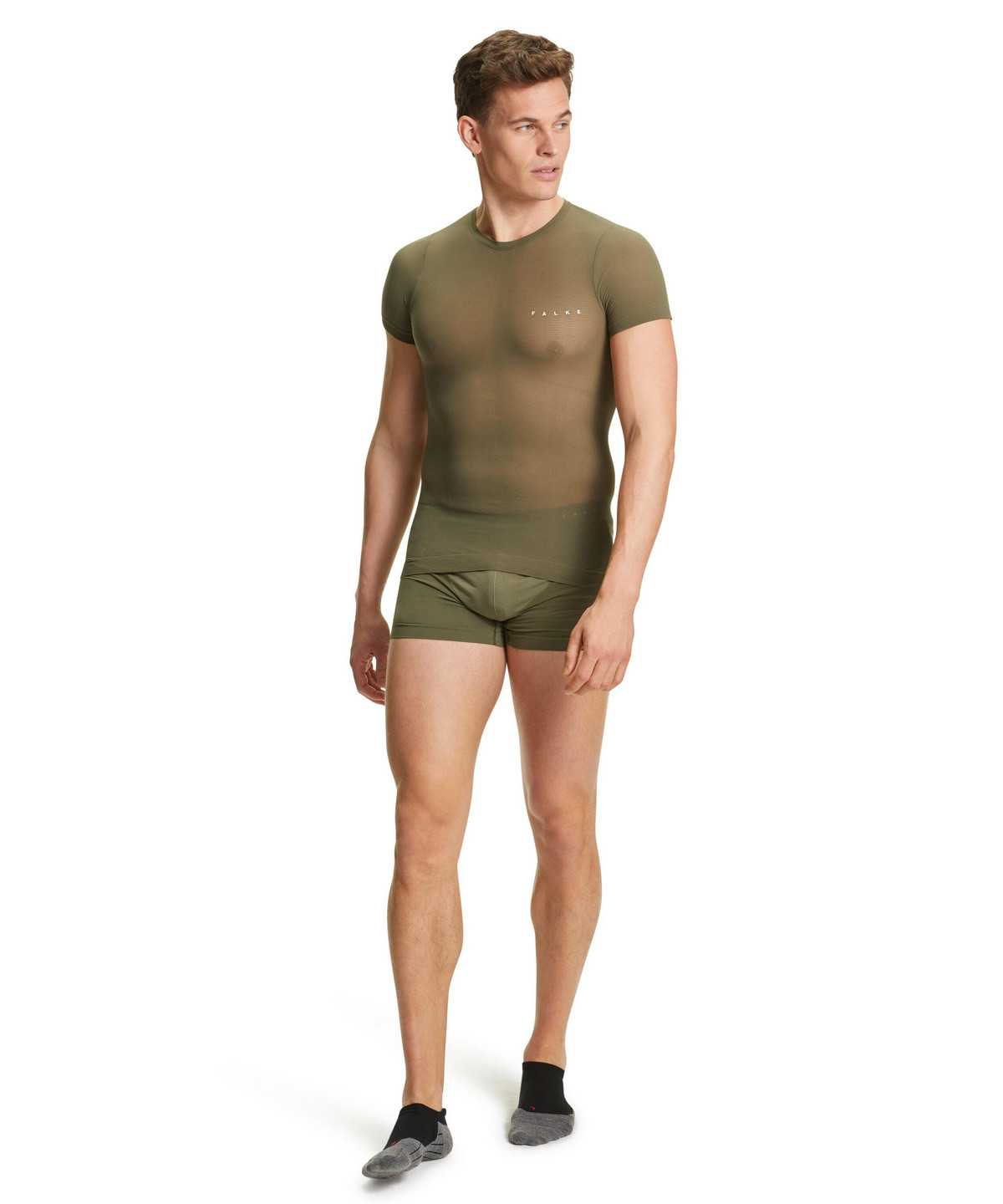 Falke T-Shirt Ultralight Cool Functional Underwear Heren Groen | HIE-914720