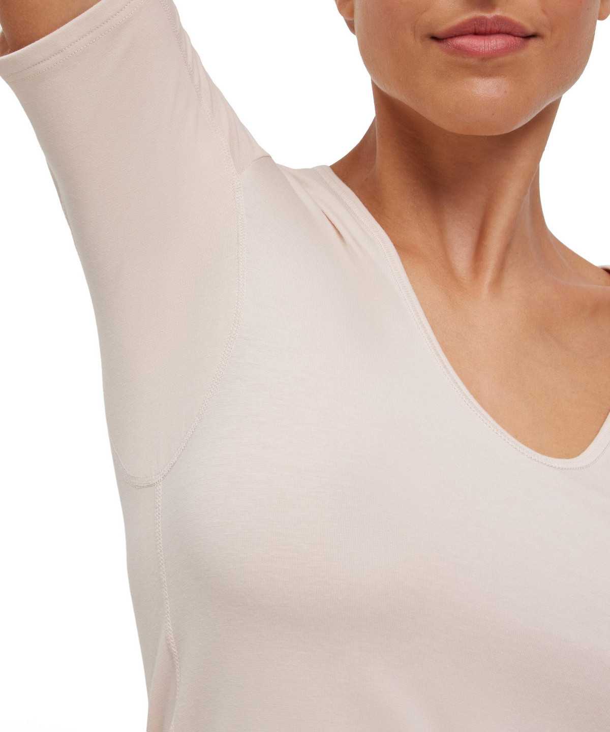 Falke T-Shirt V-neck Daily Climate Control Overhemd Dames Beige | OTN-475209