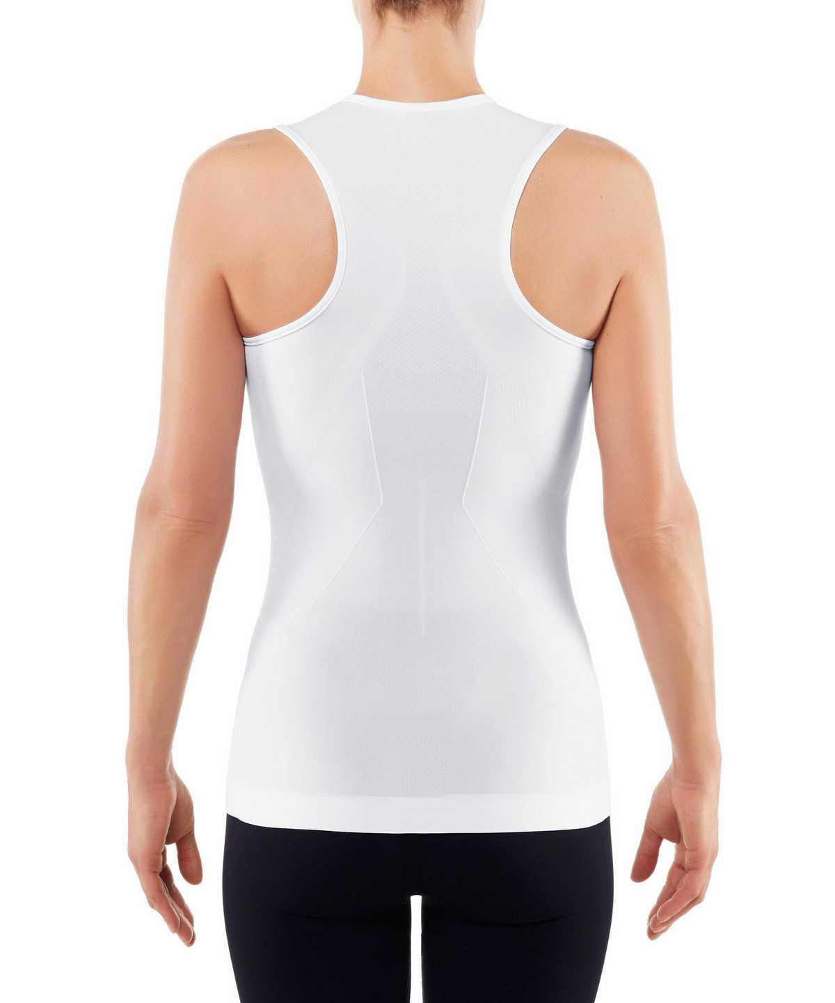 Falke Tanktop Warm Overhemd Met Korte Mouwen Dames Wit | UBT-165943