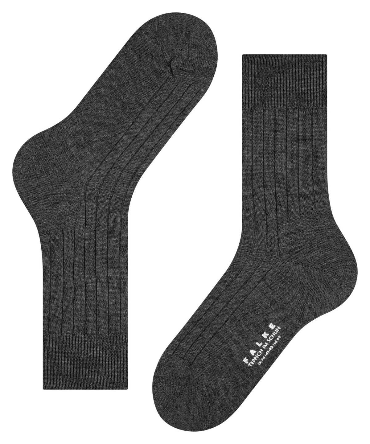 Falke Teppich im Schuh Socks Sokken Heren Grijs | BHV-678253