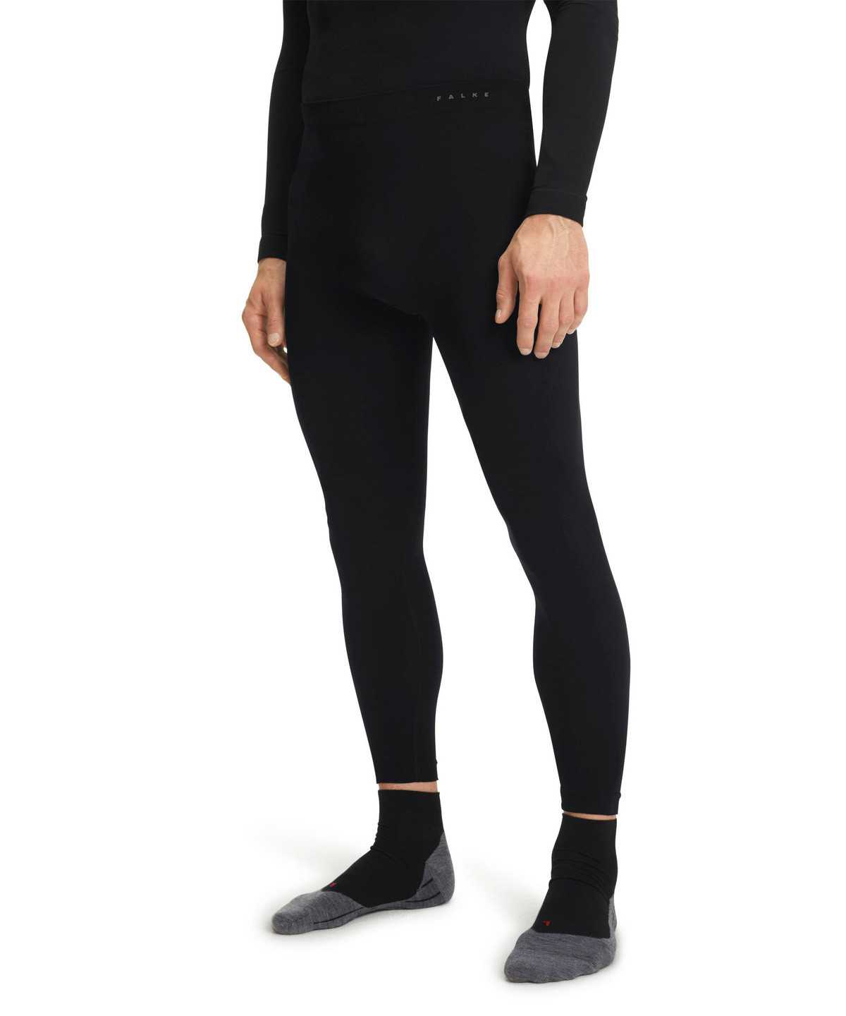 Falke Tights Warm Tights Heren Zwart | IUX-562918