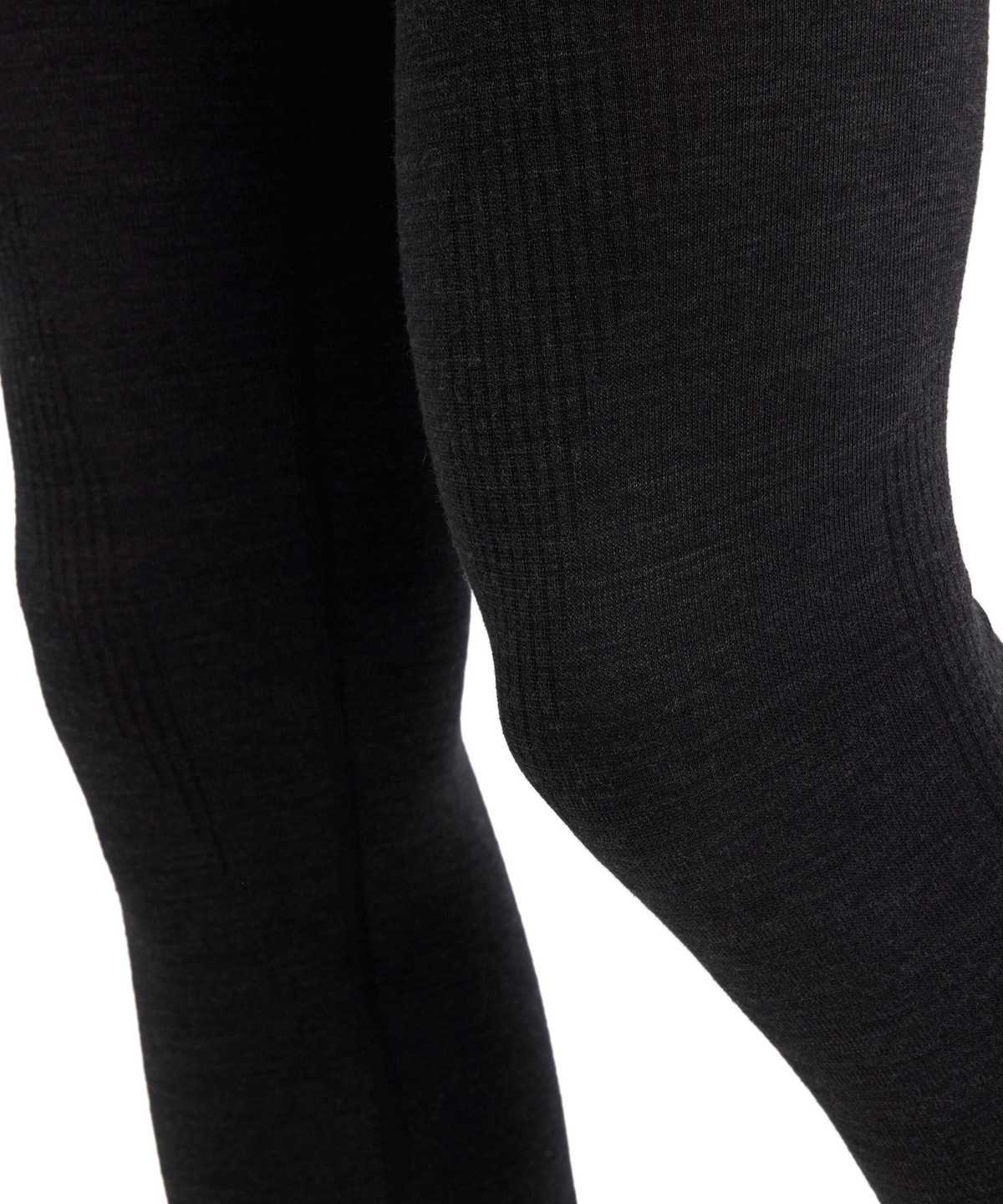 Falke Tights Wool-Tech Tights Heren Zwart | XOQ-536879