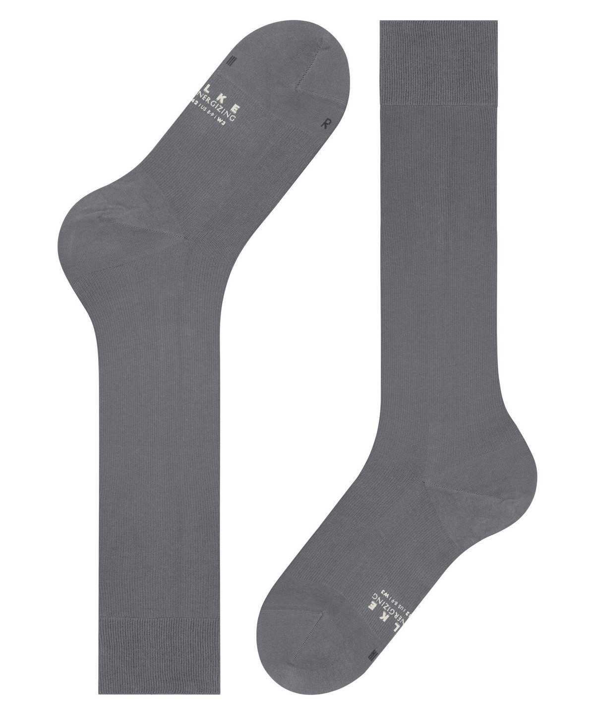 Falke Ultra Energizing Knee-high Socks Sokken Heren Grijs | PCT-905147