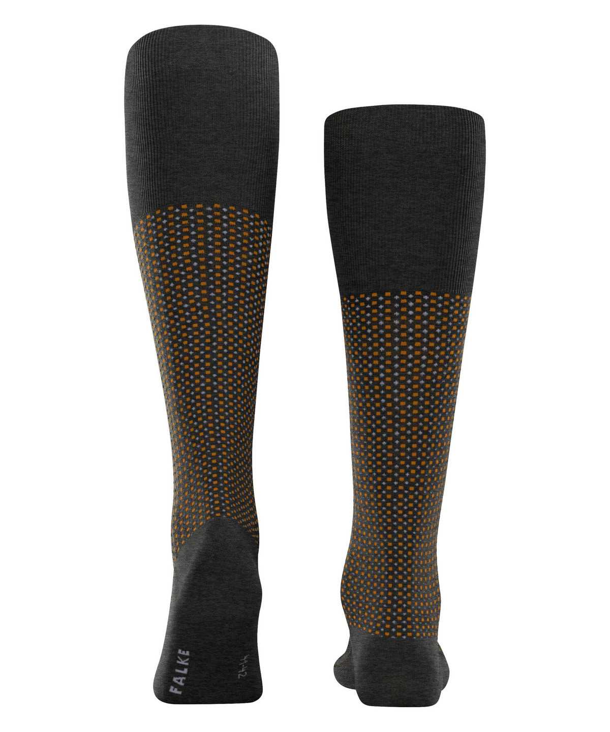 Falke Uptown Tie Knee-high Socks Sokken Heren Grijs | PHQ-943718