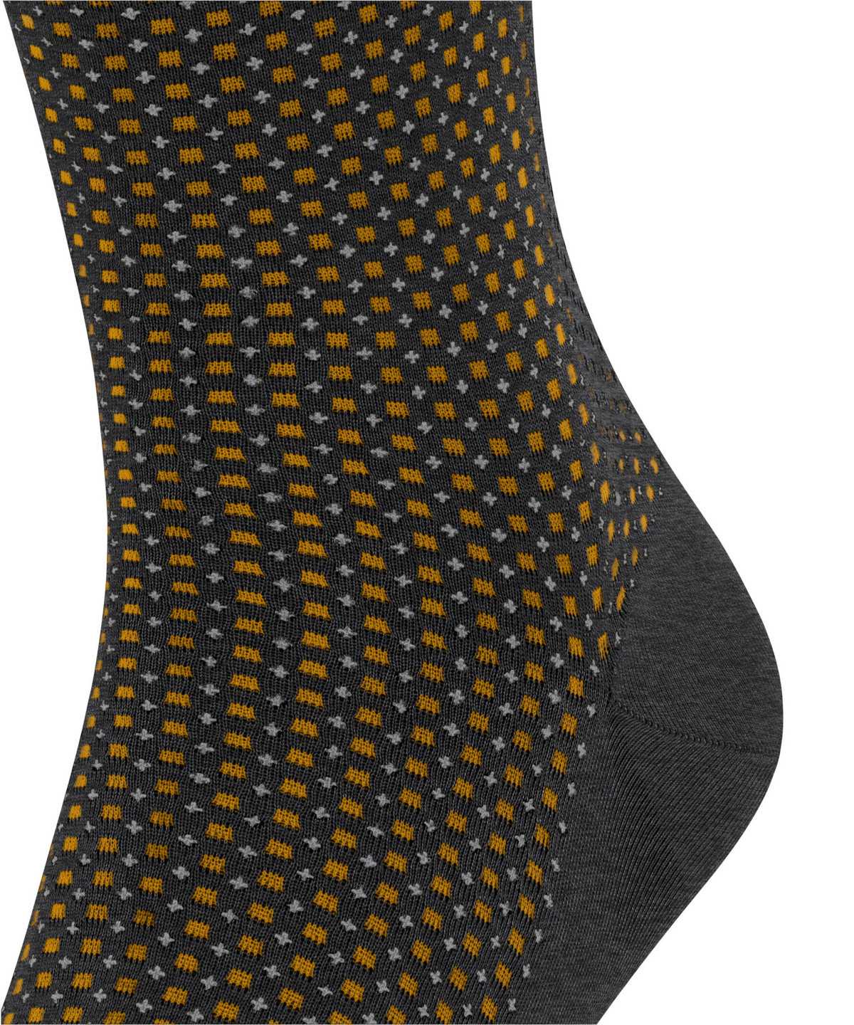 Falke Uptown Tie Socks Sokken Heren Grijs | AIN-687201