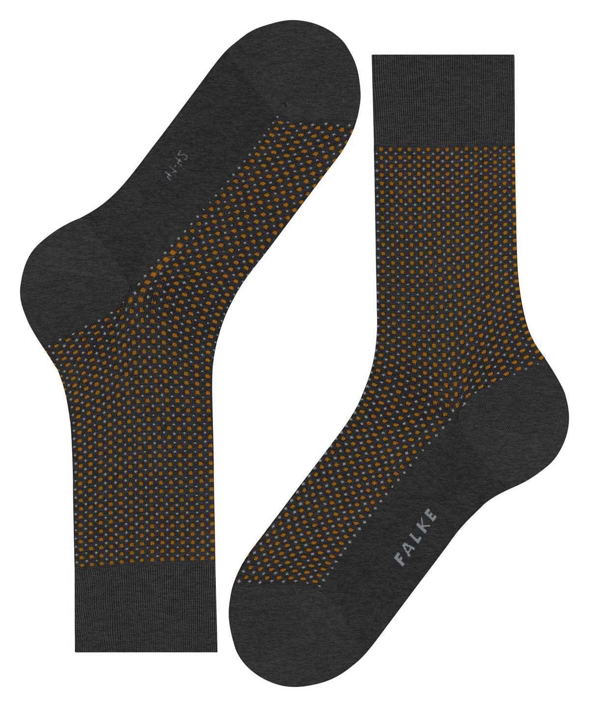 Falke Uptown Tie Socks Sokken Heren Grijs | AIN-687201