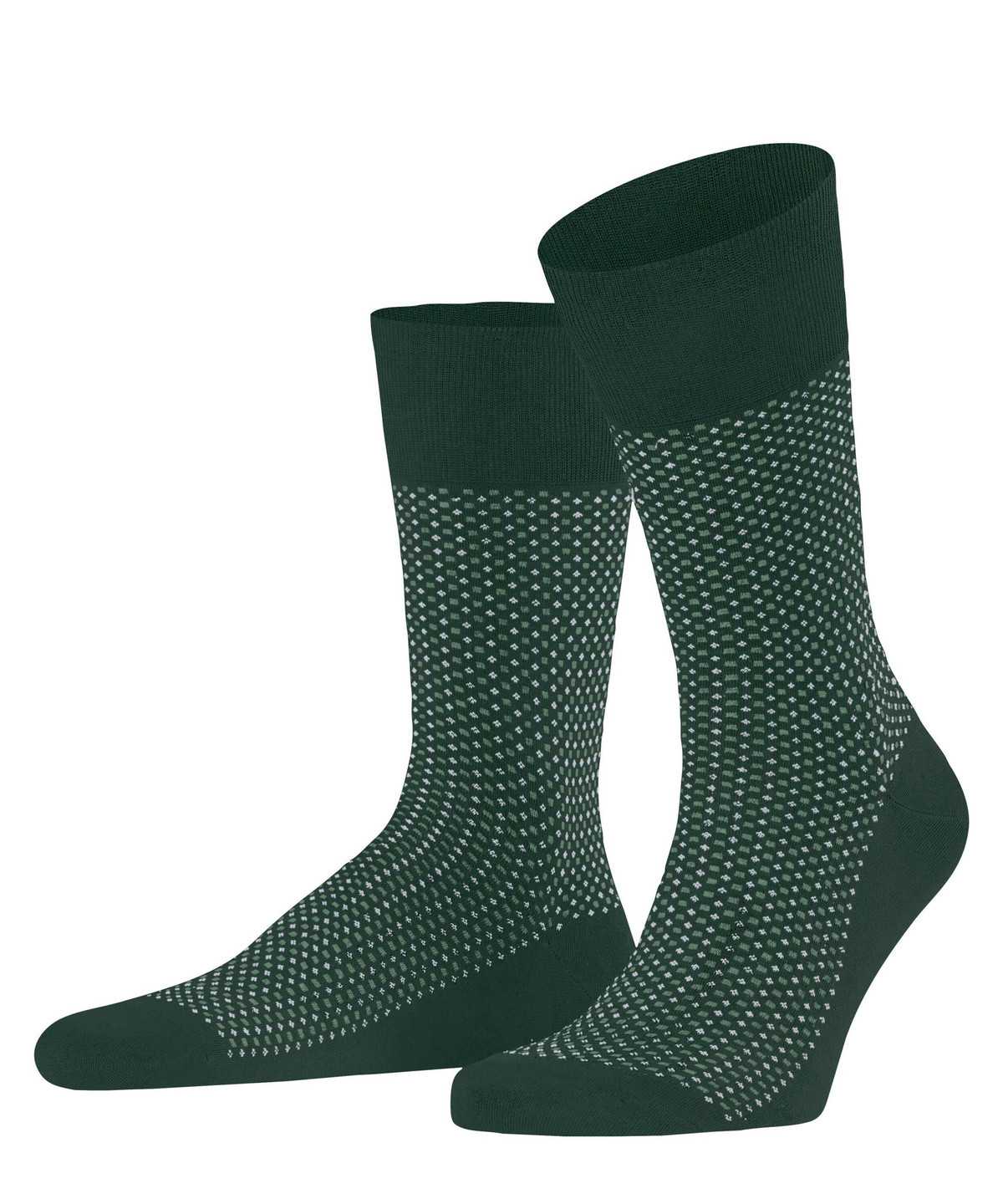 Falke Uptown Tie Socks Sokken Heren Groen | XJW-758043