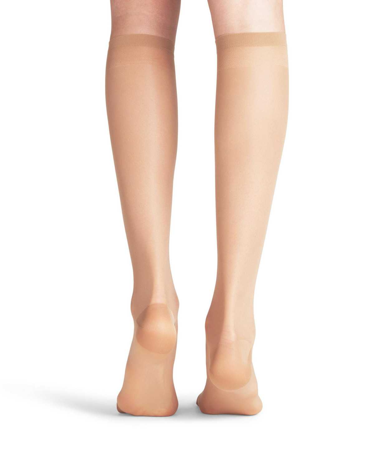 Falke Vitalize 20 DEN Knee-high Socks Sokken Dames Beige | LHW-756439