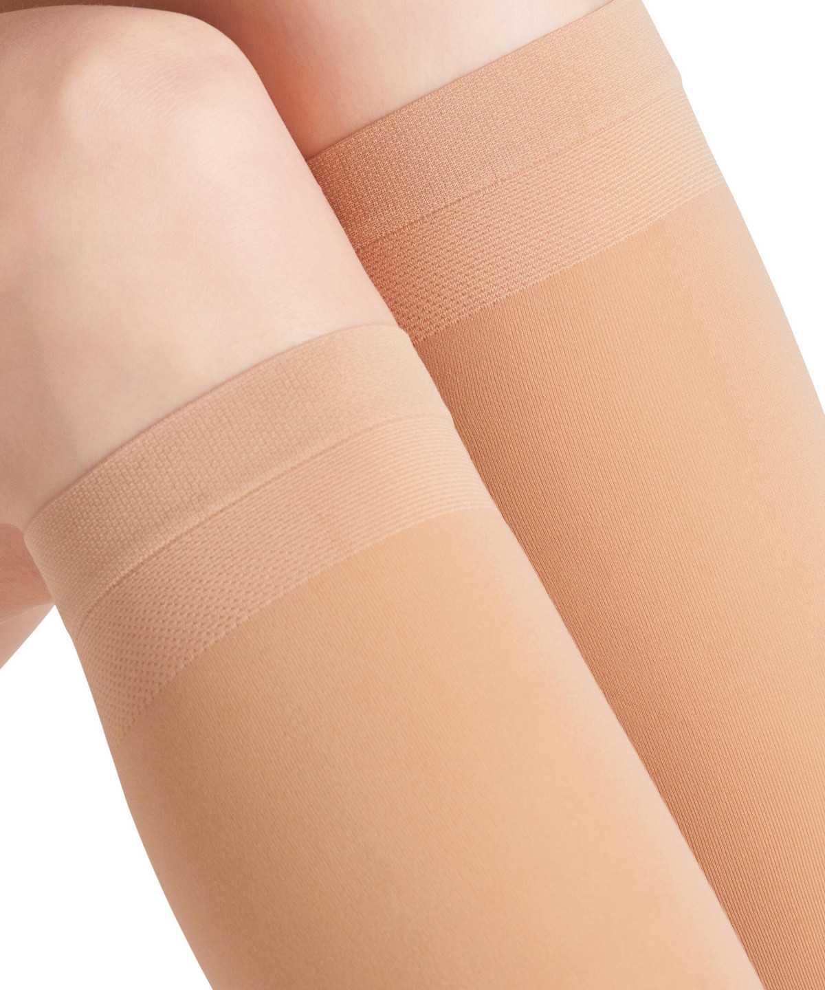 Falke Vitalize 40 DEN Knee-high Socks Sokken Dames Beige | CYS-541378