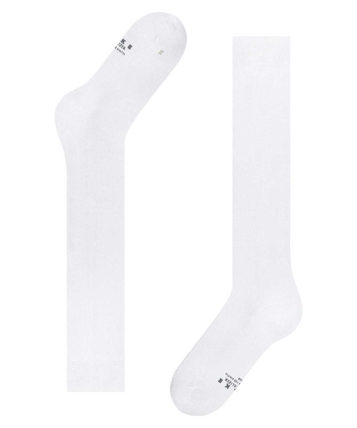 Falke Vitalizer Knee-high Socks Sokken Dames Wit | JAO-985103